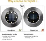 Focos solares impermeables | Ahorre energía y cree ambiente