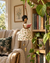 🍁 Handgemaakte Ballerina Ornament -Herfstdecoratie