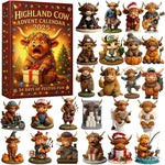 Schotse Hooglander Kerstkalender