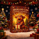 Schotse Hooglander Kerstkalender