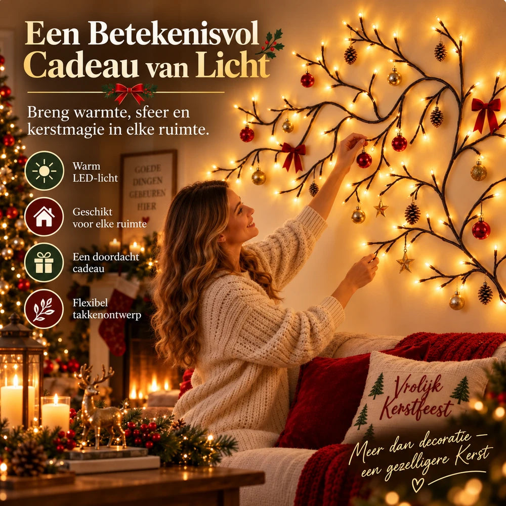 Namu NoëlGlow™ | Flexibele Verlichte Kersttak