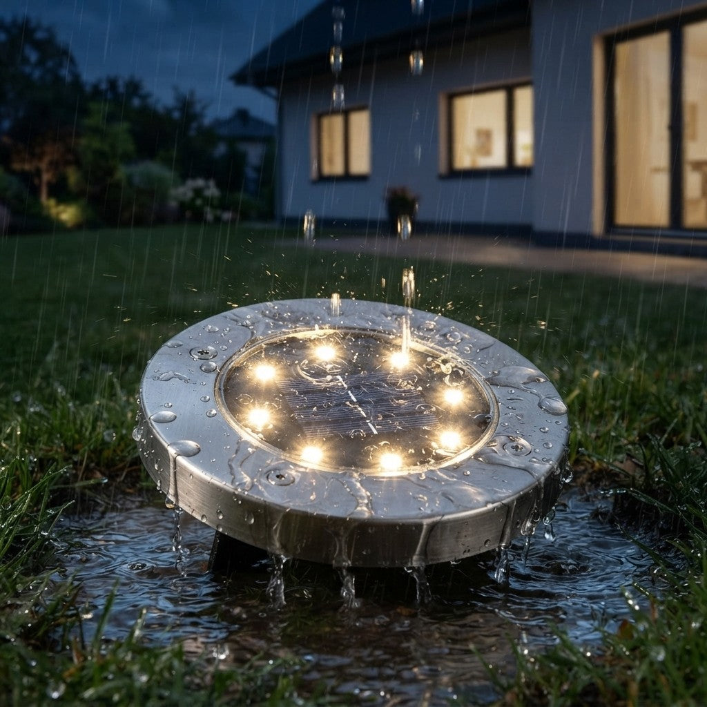 Waterdichte zonnepaneel spotjes | Bespaar Energie en Creër sfeer