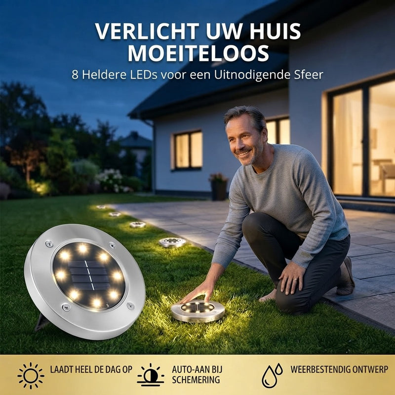 Focos solares impermeables | Ahorre energía y cree ambiente