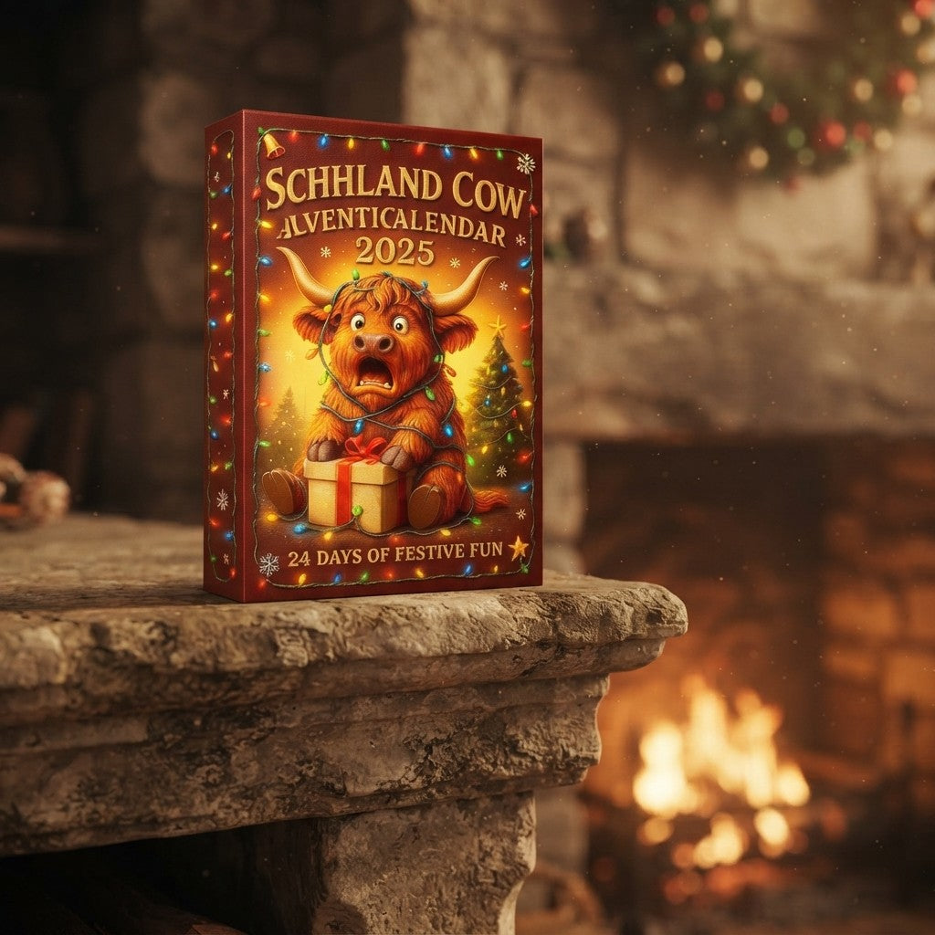 Schotse Hooglander Kerstkalender